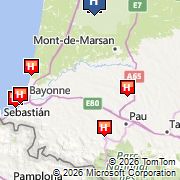 Auberge des Pins Map